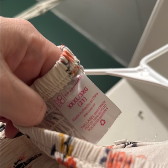 ‼️5/25  Floral Strapless Dress - Cream & Floral - Picture 2 of 4